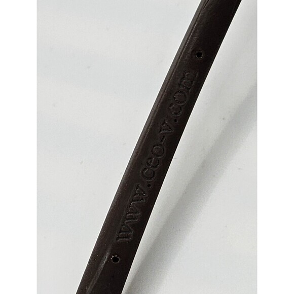 CEO-V CV638 Brown Orange T6-40 Flexible 54-16-132 Eyeglasses Frame Demo New - Picture 8 of 15